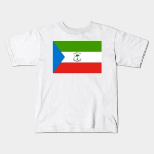 Flag of Equatorial Guinea Kids T-Shirt